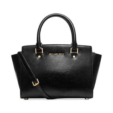 michael kors black selma bag medium|Michael Kors large selma bag.